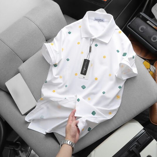 Áo thun POLO nam chấm bi vải cá sấu cao cấp big size 3x mặc cực đẹp PL13