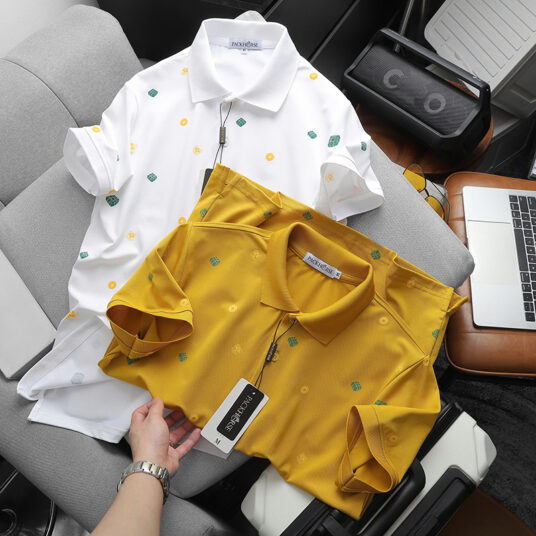 Áo thun POLO nam chấm bi vải cá sấu cao cấp big size 3x mặc cực đẹp PL13