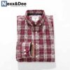 Áo sơ mi caro nam tay dài vải Oxford Wash cao cấp SM08