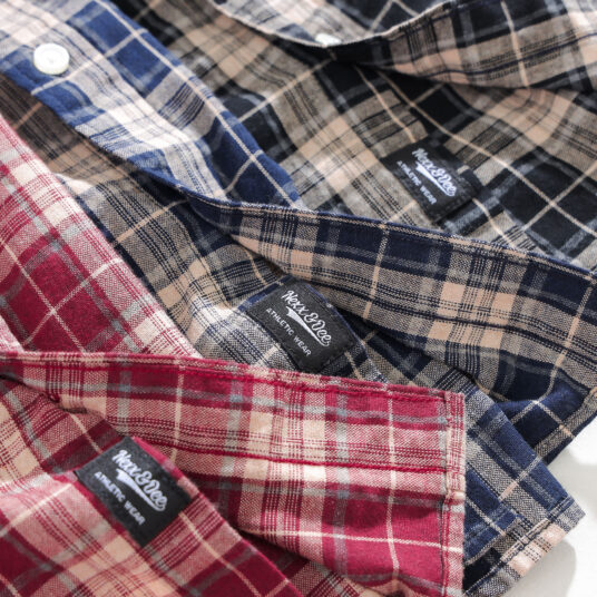 Áo sơ mi caro nam tay dài vải Oxford Wash cao cấp SM08