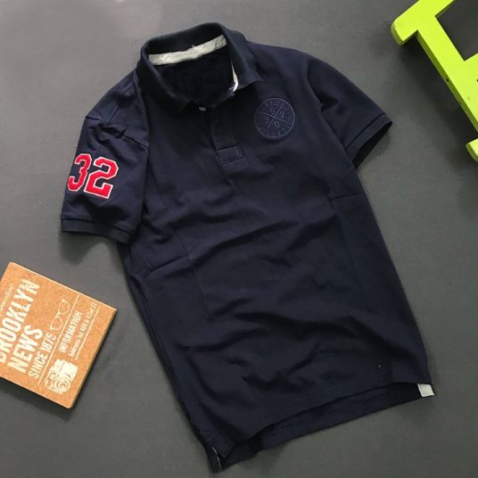 Áo thun POLO nam vải cá sấu thêu số 32 superdry cao cấp mặc cực đẹp PL08